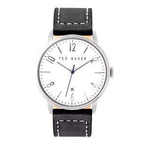 Ted Baker Men's Vintage, stainless steel, new battery, leather strap